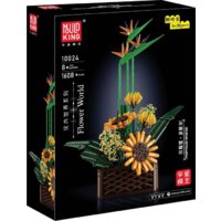 Mould King 10024 Букет цветов Райские птицы