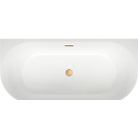 Wellsee Belle Spa 3.0 170x80 235901004 (пристенная ванна белый глянец, экран, ножки, сифон-автомат золото) Image #4