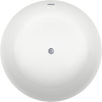 Wellsee Pour Plus 150x150 237101001 (отдельностоящая ванна белый глянец, экран, ножки, сифон-автомат хром) Image #3