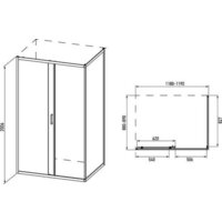 Alex Baitler 120x90x200 AB14120B1 Image #3