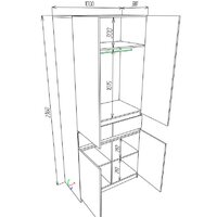 ЭлиГард Locarno 2 (дымчатый алмаз/белый) Image #3