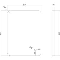  Roxen Зеркало Enry 510230-60GM - Превью изображения №4 — Интернет-Магазин TECNO.BY