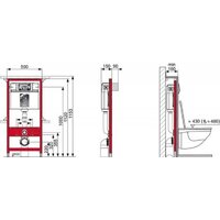 Унитаз подвесной AM.PM Sunny Flashclean C85C1701SC + TECE Profil 9300302 - Превью изображения №15 — Интернет-Магазин TECNO.BY