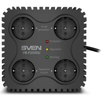 Стабилизатор напряжения SVEN VR-F2000U - Превью изображения №4 — Интернет-Магазин TECNO.BY