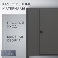 Mio Tesoro Мини 1 дверь 2.07.03.090.2 (черный) Image #3