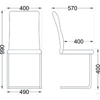 AksHome Oxford (темно-серый seattle-007/черный) Image #8
