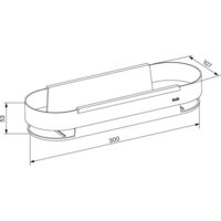 IDDIS Полка Optima Home SHE12SBi44 Image #3