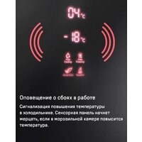 Холодильник MAUNFELD MFF200NFSBE - Превью изображения №22 — Интернет-Магазин TECNO.BY