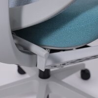 Офисное кресло AksHome Dynamic (светло-серый/бирюзовый/серый полиамид) - Превью изображения №7 — Интернет-Магазин TECNO.BY