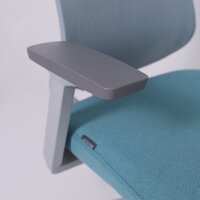 Офисное кресло AksHome Dynamic (светло-серый/бирюзовый/серый полиамид) - Превью изображения №14 — Интернет-Магазин TECNO.BY