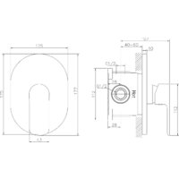 Смеситель Lauter Hidden 21СК157С-521-1 с лейкой Relexa Lily 21S10048 - Превью изображения №12 — Интернет-Магазин TECNO.BY