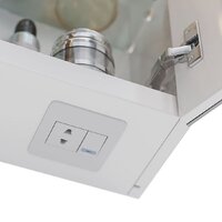  Lemark Шкаф с зеркалом для ванной Zenon 90x80 LM90ZS-Z (белый глянец) - Превью изображения №5 — Интернет-Магазин TECNO.BY