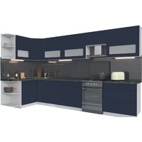 Интерлиния Мила Матте 1.5x3.6 Б левая (индиго/индиго глянец/кастилло темный)