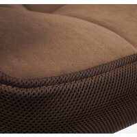 Офисное кресло TetChair Trendy (флок/ткань, коричневый) - Превью изображения №6 — Интернет-Магазин TECNO.BY