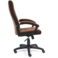 Офисное кресло TetChair Trendy (флок/ткань, коричневый) - Превью изображения №3 — Интернет-Магазин TECNO.BY