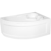 Ванна Cersanit Kaliope 153x100 R 63442 с сифоном Prime 64287 (сифон черный) - Превью изображения №2 — Интернет-Магазин TECNO.BY