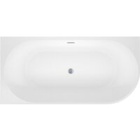 Wellsee Excellence Pro 180x80 28760801R (пристенная ванна (левая) белый глянец, экран, ножки, сифон-автомат хром) Image #4
