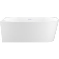 Wellsee Excellence Pro 180x80 28760801R (пристенная ванна (левая) белый глянец, экран, ножки, сифон-автомат хром)