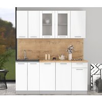 Интерлиния Мила 18-60 (белый платинум/белый платинум глянец/дуб бунратти) Image #3