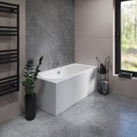 Lauter Ava 150 21208050 (с ножками и сифоном 21Y11021 матовый черный) Image #9