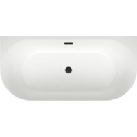 Wellsee Belle Spa 3.0 170x80 235901003 (пристенная ванна белый глянец, экран, ножки, сифон-автомат матовый черный) Image #4