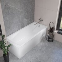 Ванна Lauter Aurora 170x75 21010075 (с каркасом) - Превью изображения №2 — Интернет-Магазин TECNO.BY