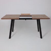 Мамадома Borg-120 раздвижной 120-160х80 (дуб веллингтон/черный) Image #22