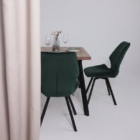 Мамадома Borg-120 раздвижной 120-160х80 (дуб веллингтон/черный) Image #3