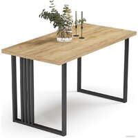 Mio Tesoro Laim 36 120x66 (дуб крафт золотой/черный) Image #2