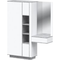 Интерлиния Quartz QZ-ШК4 комбинированный (белый платинум/бетон)