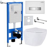 Roxen Antares One Rimless 6 в 1 StounFix Dual Fresh 633220 (белое стекло) Image #1