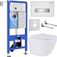 Roxen Antares One Rimless 6 в 1 StounFix Dual Fresh 633220 (белое стекло) Image #2