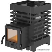 Везувий Aston 12 со стеклянной дверцей