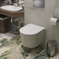 Roxen Simple Compact в комплекте с инсталляцией StounFix Dual Fresh 6 в 1 963592 (кнопка: оружейная сталь) Image #11