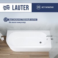 Ванна Lauter Monaco 170x72.5 2113170R (с каркасом и сифоном 21Y32000 хром) - Превью изображения №3 — Интернет-Магазин TECNO.BY
