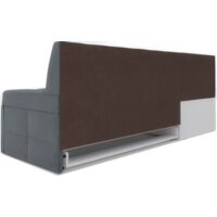 Мебель-АРС Атлантис левый 212x84x135 (велюр серо-синий HB-178 26) Image #4