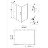 Niagara NG-62-10A 100x190 Image #7