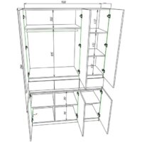 ЭлиГард Locarno 3 (дуб натуральный/белый) Image #3