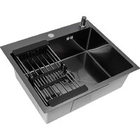 Basic CL DS Decor 60x50 (черный, коландер, дозатор)