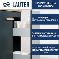 Lauter Тумба под умывальник Adri 59 (антрацит) Image #2