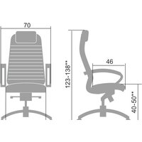 Metta Samurai KL-1.04 (темно-коричневый) Image #5