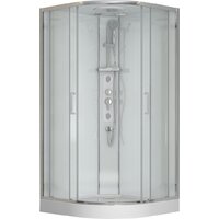 Adema Витте Ронда 100 (хром/прозрачное стекло)