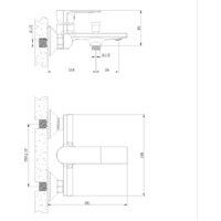 Смеситель Lauter Reef 21CK6678C с лейкой Living Daisy 21S10167 - Превью изображения №14 — Интернет-Магазин TECNO.BY