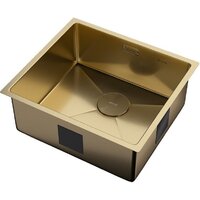 Кухонная мойка ZorG Zerox 49 U / IF PVD Gold - Превью изображения №2 — Интернет-Магазин TECNO.BY