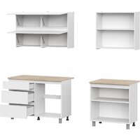 Mio Tesoro Токио 2.0 (белый текстурный/дуб сонома) Image #2