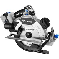 Дисковая (циркулярная) пила Deko DKCS20DA PRO 085-1156 (с 1-им АКБ) - Превью изображения №2 — Интернет-Магазин TECNO.BY