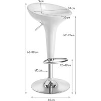 Mio Tesoro Лия BS-101 (белый/хром) Image #5