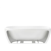 Wellsee Belle Spa 3.0 170x80 235901001 (пристенная ванна белый глянец, экран, ножки, сифон-автомат хром) Image #3