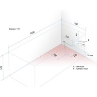 Ванна Triton Стандарт 140x70 (с каркасом и экраном) - Превью изображения №4 — Интернет-Магазин TECNO.BY