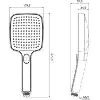 Душевая лейка IDDIS Esper ESP3FCSi18 - Превью изображения №5 — Интернет-Магазин TECNO.BY